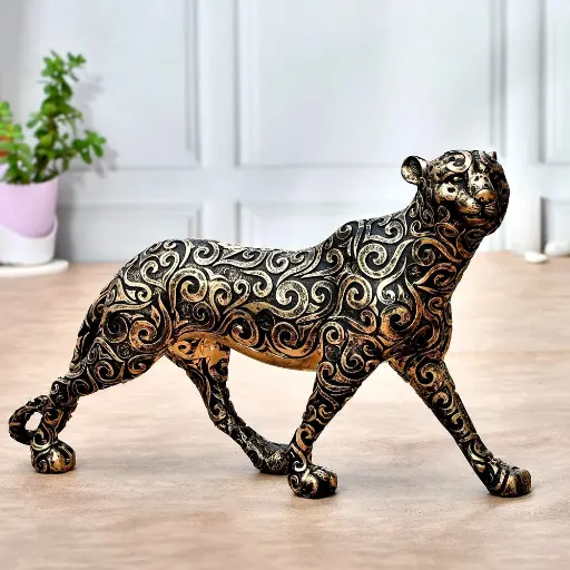 Ceramic panther